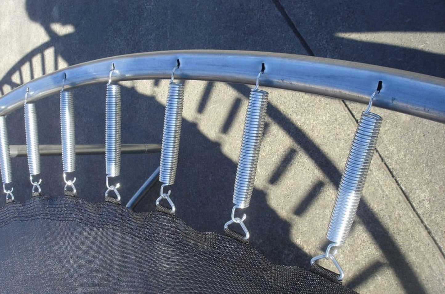 Trampoline Springs On Trampoline Photo